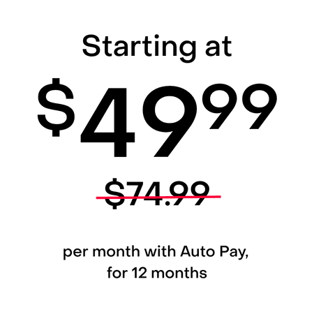 Fiber 1 Gig
Claim a $100 Visa® Reward Card
